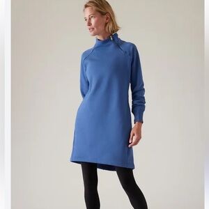 Athleta Cozy Karma Sweatshirt Dress
